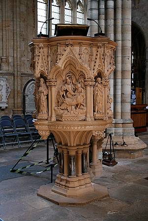 Exeter Cathedral - The Pulpit